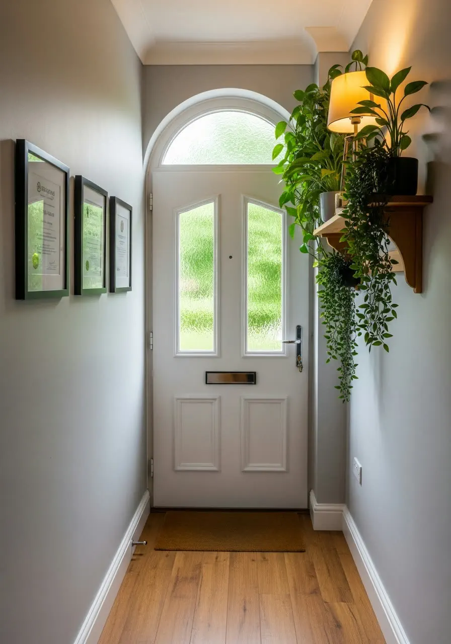 Studio entrance and reception